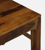 Diamond Sheesham Wood 6 Seater Dining Set With Bench  In Provincial Teak Finish