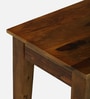 Diamond Sheesham Wood 6 Seater Dining Set With Bench  In Provincial Teak Finish