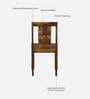 Diamond Sheesham Wood 6 Seater Dining Set With Bench  In Provincial Teak Finish