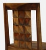 Diamond Sheesham Wood 6 Seater Dining Set With Bench  In Provincial Teak Finish