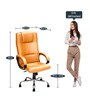 Diana High Back Executive Chair In Tan Colour