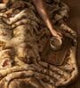Gold Diana Cloudy Mink Silky-Soft All Season Single Blanket