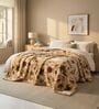 Gold Diana Cloudy Mink Silky-Soft All Season Single Blanket
