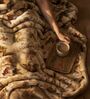 Gold Diana Light Weight Cloudy Mink Silky Blanket