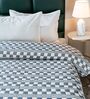 Multicolor Dibbi King Sized Bedspread With Pillow Cover