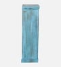 Diedre Solid Wood Cabinet In Blue Distress Finish