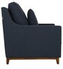 Diego 1 Seater Sofa in Navy Blue Colour