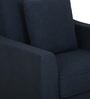 Diego 1 Seater Sofa in Navy Blue Colour