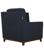 Diego 1 Seater Sofa in Navy Blue Colour