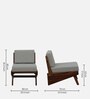 Dienze Lounge Chair in Provincial Teak Finish