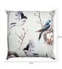 White Printed Cotton 24x24 Inch Cushion Covers (Set Of 2)