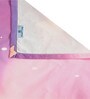 Digital Cartoon Characters Printed Cotton Blend Double Bedsheet with 2 Pillow Covers