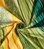 Digital Floral Printed Cotton Blend Double Bedsheet with 2 Pillow Covers