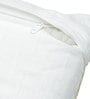 Red Geometric Polyester 24 x 24 Inches Cushion Covers (Set of 2)