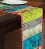 Digital Printed Muticolour Cotton 84X12 Inches Table Runner
