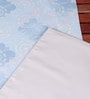 Digital Printed Blue Cotton 84X12 Inches Table Runner