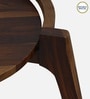 Dijon Sheesham Wood Nesting Coffee Table Set In Scratch Resistant Provincial Teak Finish (Set of 2)