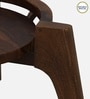 Dijon Sheesham Wood Nesting Coffee Table Set In Scratch Resistant Provincial Teak Finish (Set of 2)