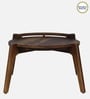 Dijon Sheesham Wood Nesting Coffee Table Set In Scratch Resistant Provincial Teak Finish (Set of 2)