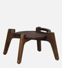 Dijon Sheesham Wood Nesting Coffee Table Set In Scratch Resistant Provincial Teak Finish (Set of 2)