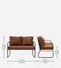 Dijon Wicker 2+1+1 Sofa Set In Brown Color