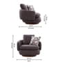 Dilara Chair in Dark Grey Colour Dilara Chair in Dark Grey Colour