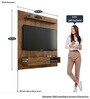 Dilleto TV Unit in Jatoba Finish