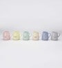 Dime 150ml Multicolour Ceramic (Set of 6) Tea Cups