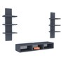Dime TV Unit For TV Upto 43" in Grey Colour