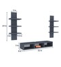 Dime TV Unit For TV Upto 43" in Grey Colour