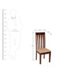 Minto Solid Wood Six Seater Dining Set in Provincial Teak Finish