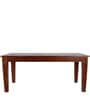 Minto Solid Wood Six Seater Dining Set in Provincial Teak Finish