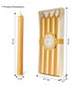 Dinner Candle Wax Candle (Gold)