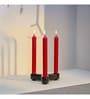 Dinner Candle Wax Candle (Red)