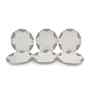 Dinner Plate Set   Ethenic Art  10.75  , Stain Free, Glazed Finish, Pure Melamine ,6 nos.