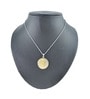 DIOVANNI Jai Mata Di Durga Round Pendant For Men