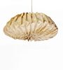 Disc Sea Urchin (Small) Stainless Steel & Banana Fibre Pendant Hanging Light