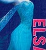 Disney Elsa Frozen Blue 350 GSM Cotton Kids Towels
