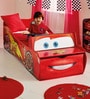 Disney Cars Lightning McQueen Toddler Bed in Red