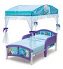 Disney Frozen Toddler Canopy Bed in Blue