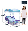Disney Frozen Toddler Canopy Bed in Blue