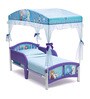 Disney Frozen Toddler Canopy Bed in Blue