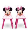 Disney Minnie Mouse Table & Chairs Set in Multi Colour