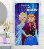 Disney Northern Lights Frozen Blue 350 GSM Cotton Kids Towels
