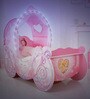 Disney Princess Carriage Toddler Bed with Light up Canopy in Pink