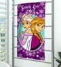 Disney Sisterly Love Frozen Purple 350 GSM Cotton Kids Towels