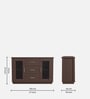 Display Expo Sideboard  in Cherry Finish
