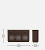 Display Expo Sideboard in Cherry Finish