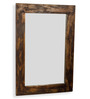 Grey Mango Wood Wall Mirror