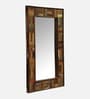 Distress Solid Wood Distress Wood Mirror Medium Rectangular Wall Mirror